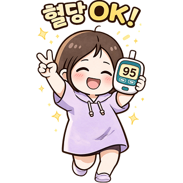 혈당OK 이모티콘